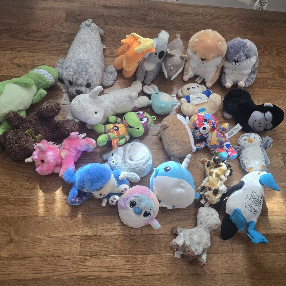 Assorted Plush Toy Collection